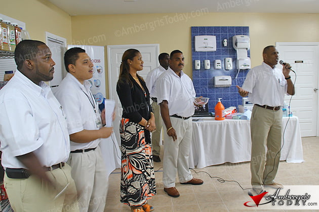 Staff of Madisco address their guests Madisco Holds Tasting and Product Presentation in San Pedro