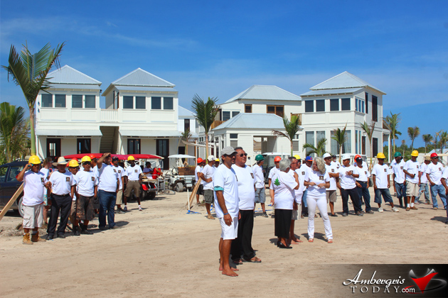 Mahogany Bay Village Celebrates Structural Completion of The Great House