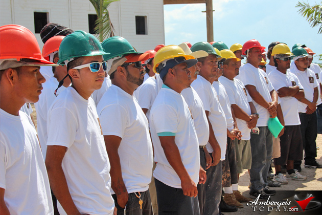 Mahogany Bay Village Celebrates Structural Completion of The Great House