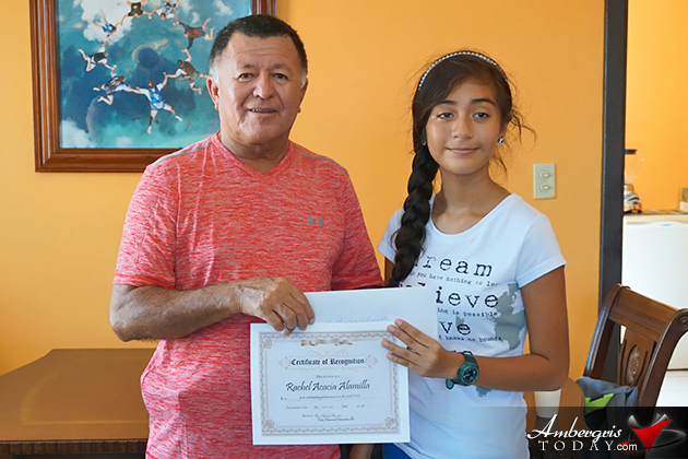 Hon. Manuel Heredia Jr. Awards Exceptional Youth
