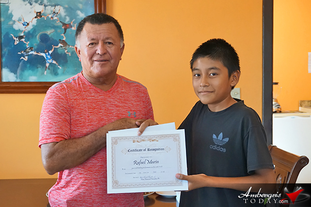 Hon. Manuel Heredia Jr. Awards Exceptional Youth