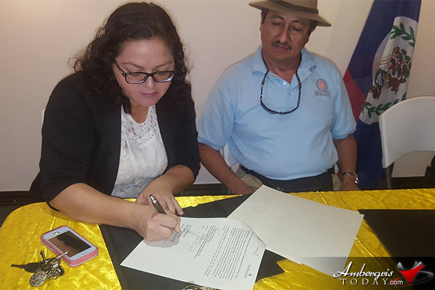 Witnesses sign memorandum of corporations