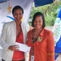 Mrs. Barrow & Ambassador Wu donate wheelchairs to Belizeans