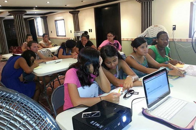 SHINE group gets a lesson in drugs and alcohol Miss San Pedro Michelle Nunez is a Busy Queen