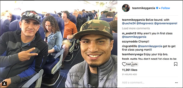 Celebrity Spotting: World Champion Boxer Mikey Garcia in Belize 1 https://www.instagram.com/teammikeygarcia/