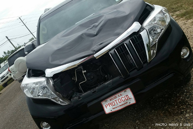 Belize Minister Visits Traffic Accident Victim After Hit in Highway