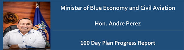 Ministry of Blue Economy and Civil Aviation 100 Day Plan Progress Report