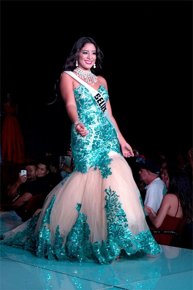 Belize Places in Top 10 at Miss America Latina del Mundo, Joannie Cantun