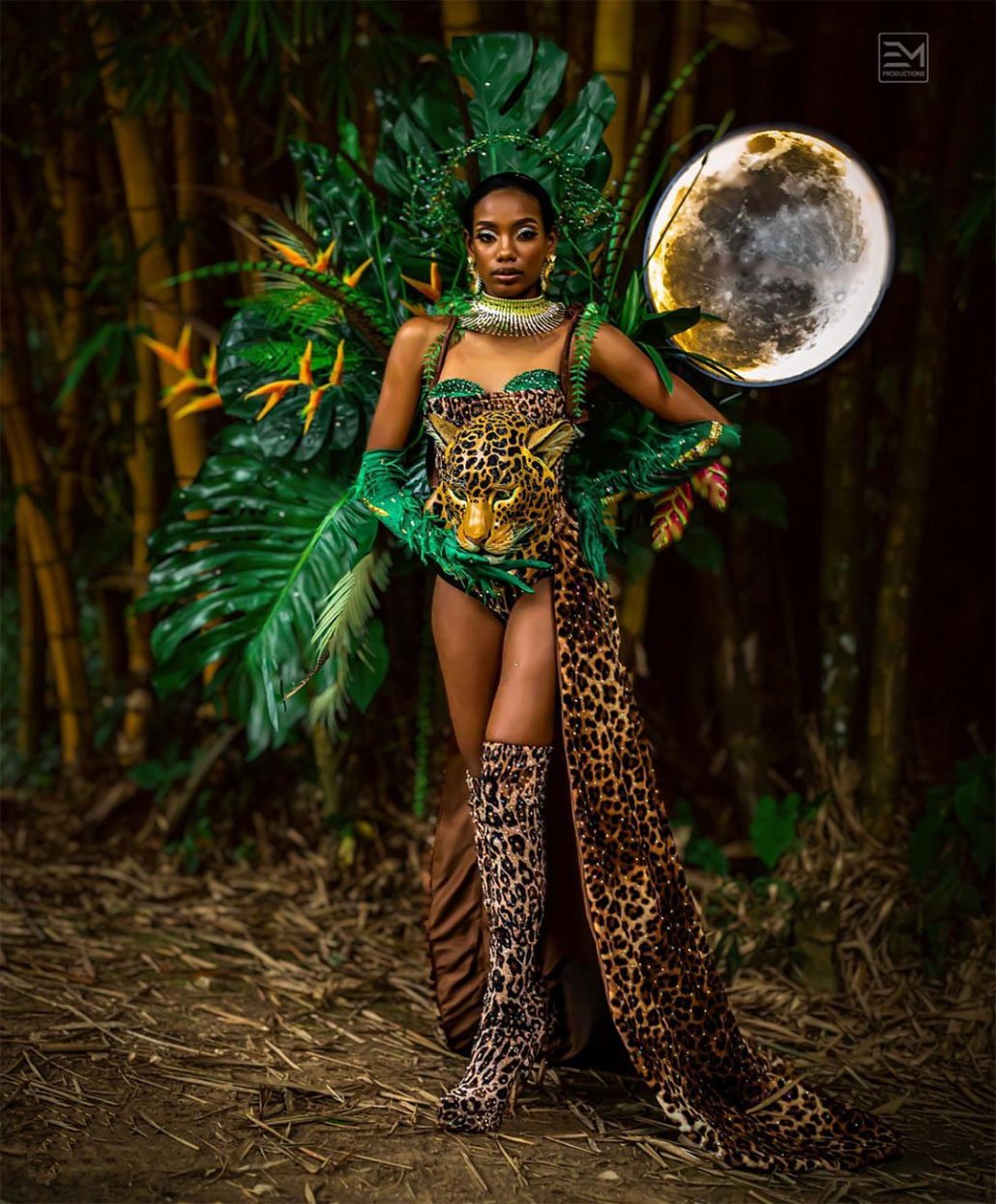 Introducing Official Miss Belize Universe National Costume