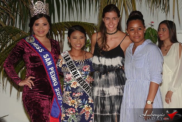 Miss San Pedro 2018 Delegates Presented at Sashing Ceremony