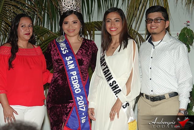 Miss San Pedro 2018 Delegates Presented at Sashing Ceremony