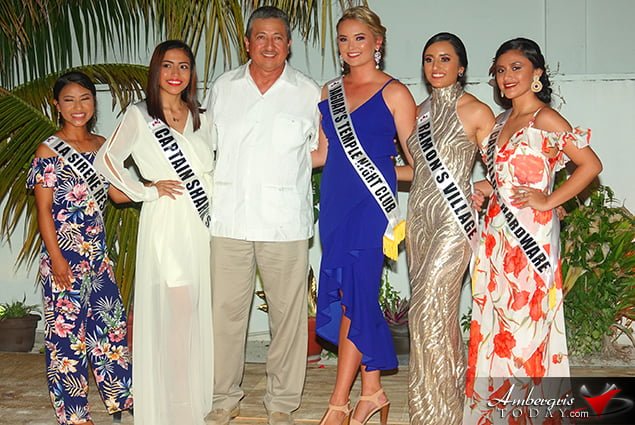 Miss San Pedro 2018 Delegates Presented at Sashing Ceremony