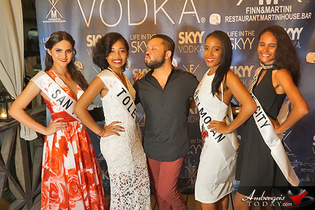 Miss Teen Belize Sashing Ceremony hosted at Finn & Martini
