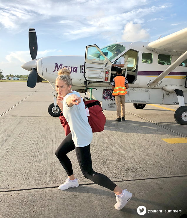Celebrity Spotting: Miss USA Sarah Summers Vacations in Belize