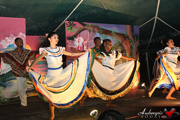 International Belize Dance Company performing at Miss Lobster Fest Caye Caulker’s New Miss Lobster Fest Crowned