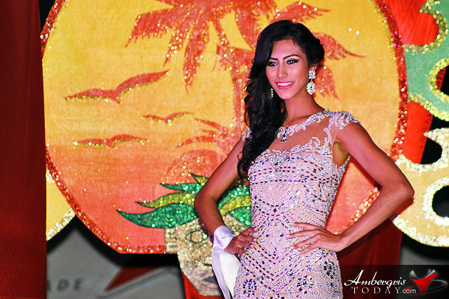 Miss Honduras Gabriela Vanessa Salazar crowned Miss Costa Maya 2015