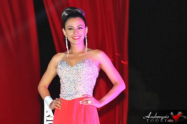 Miss Honduras Gabriela Vanessa Salazar crowned Miss Costa Maya 2015