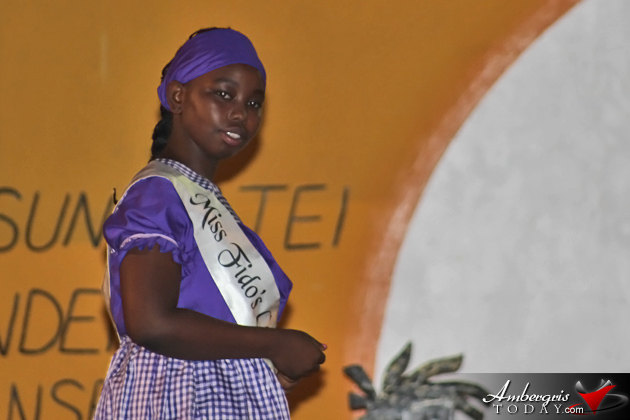Miss Fidos Ashanti Martinez Sheila Montero is New Miss Garifuna San Pedro