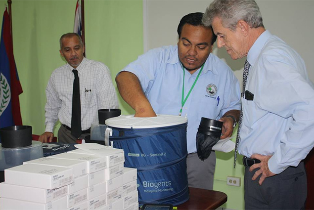 Ministry of Health Receives Donation of Equipment to Support Vector Control Efforts in Belize
