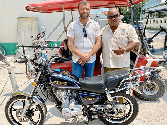 Motorcycle Donated to San Pedro Police Department