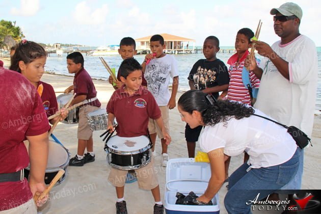 Angels Honoring National Service Day