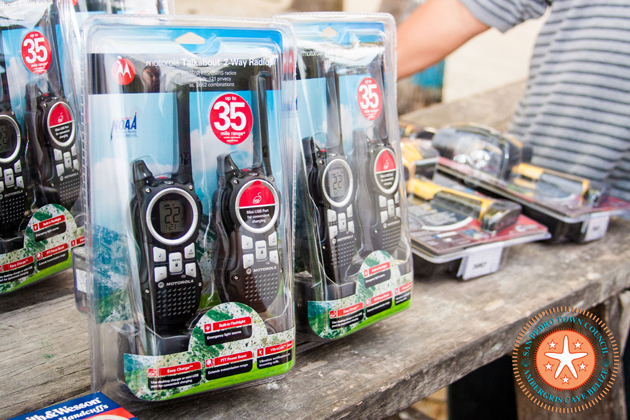 Supplies Donated to Neighborhood Watch Groups 