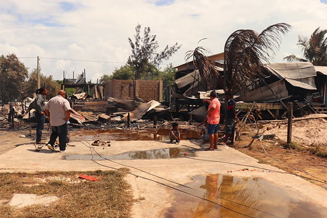 Hon Castro & Heredia On The Ground After San Pedro Fire 2 Hon Castro & Heredia On The Ground After San Pedro Fire
