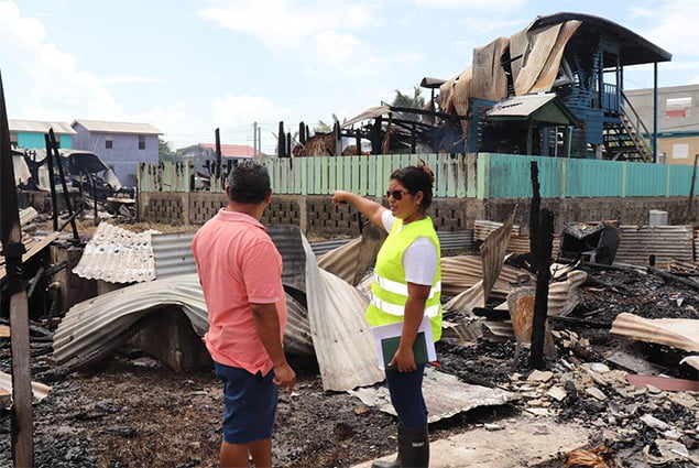 Hon Castro & Heredia On The Ground After San Pedro Fire 4 Hon Castro & Heredia On The Ground After San Pedro Fire