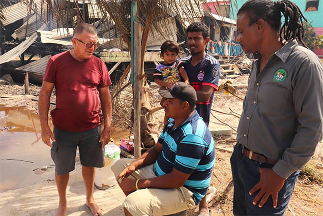 Hon Castro & Heredia On The Ground After San Pedro Fire 5 Hon Castro & Heredia On The Ground After San Pedro Fire