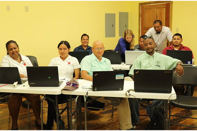 Belize Red Cross Trains & Donates Equipment To Nemo 1 nemo training