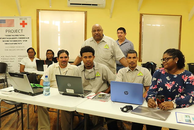 Belize Red Cross Trains & Donates Equipment To Nemo 2 nemo training