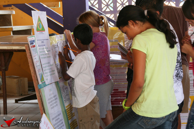 NEMO personnel explain emergency planning to students