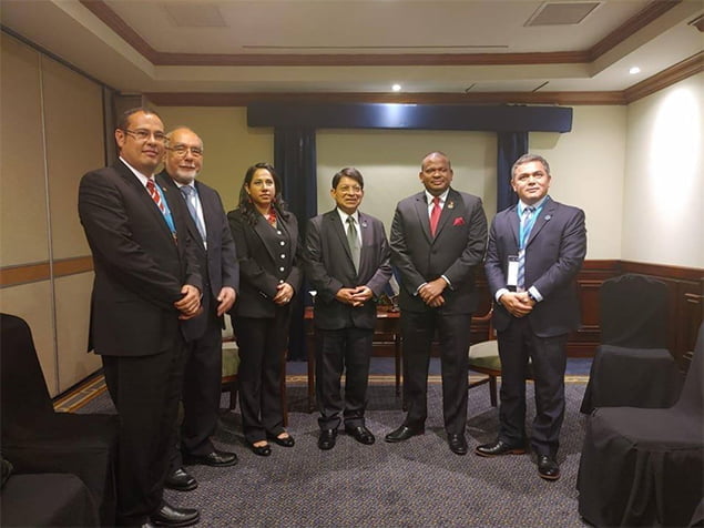 Hon. Patrick Faber Attends the Inauguration of the New President of Guatemala