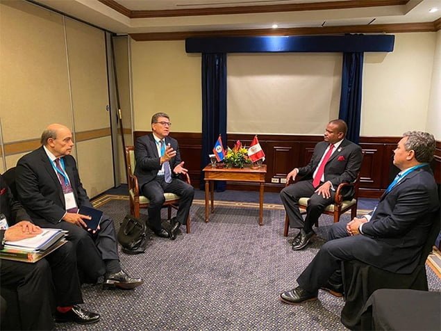 Hon. Patrick Faber Attends the Inauguration of the New President of Guatemala