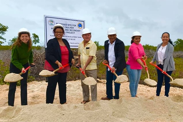 Groundbreaking for Three School Buildings in San Pedro