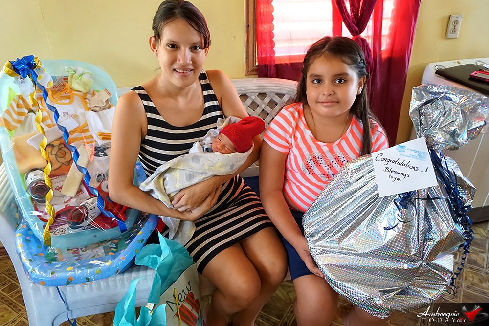 San Pedro Showers New Year's Baby with Gifts 1 San Pedro Showers New Year Baby with Gifts