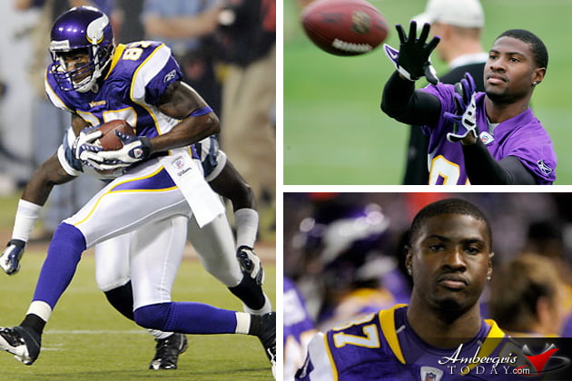 Pro NFL Player Bernard Berrian Pro NFL Player Bernard Berrian enjoys Ambergris Caye, Belize