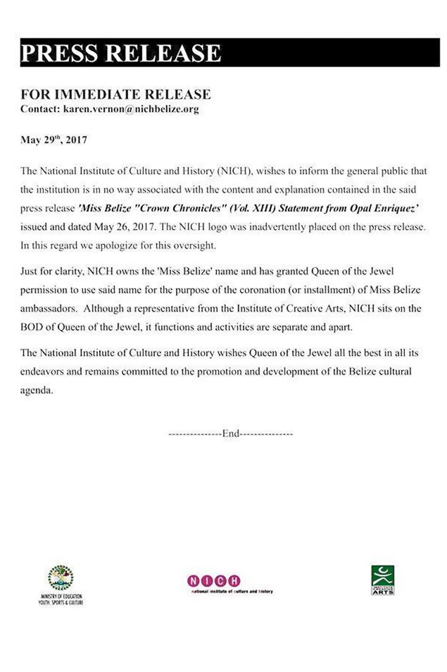 Miss Belize Rebecca Rath’s Reign Cut Short as Pageant Director Speaks Out