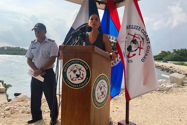 Oceana Belize & Tiburon Rum Gift the Belize Coast Guard with New Marine Vessel