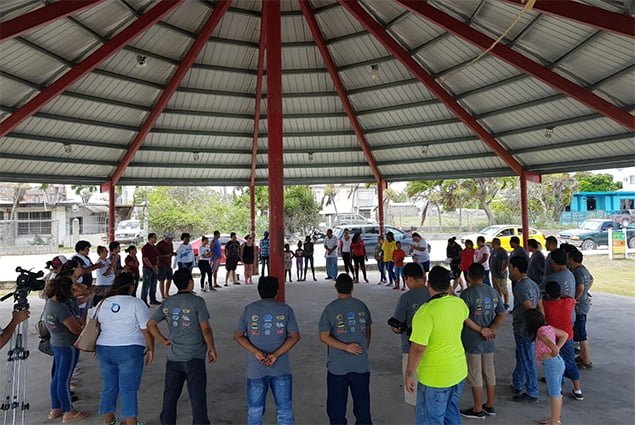 Belizeans Gather Across the Country for Hands Across The Sand