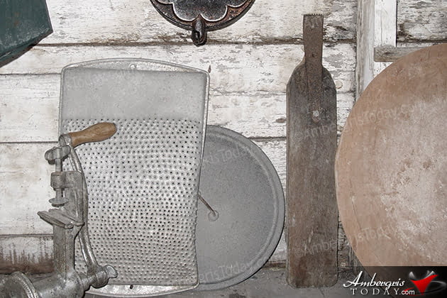 Old, vintage coconut grinder