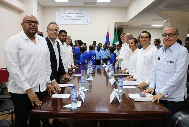 Belize and Mexico Inaugurate Placing of Olmec Head in Belmopan