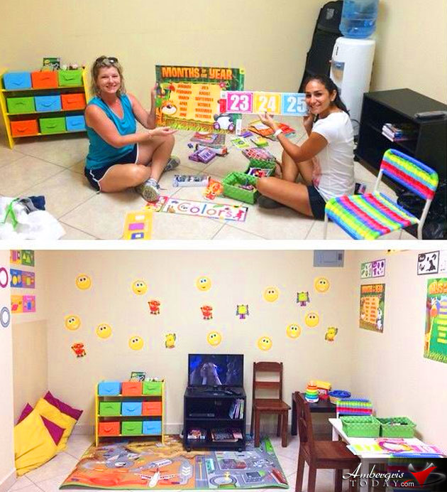 San Pedro Social Service Office Renovated by On Eagles Wings Ministries