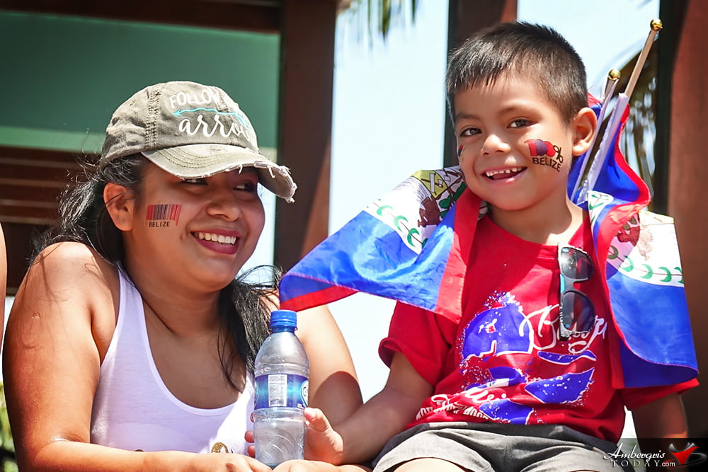 Belize Independence Day Parade in San Pedro, Ambergris Caye