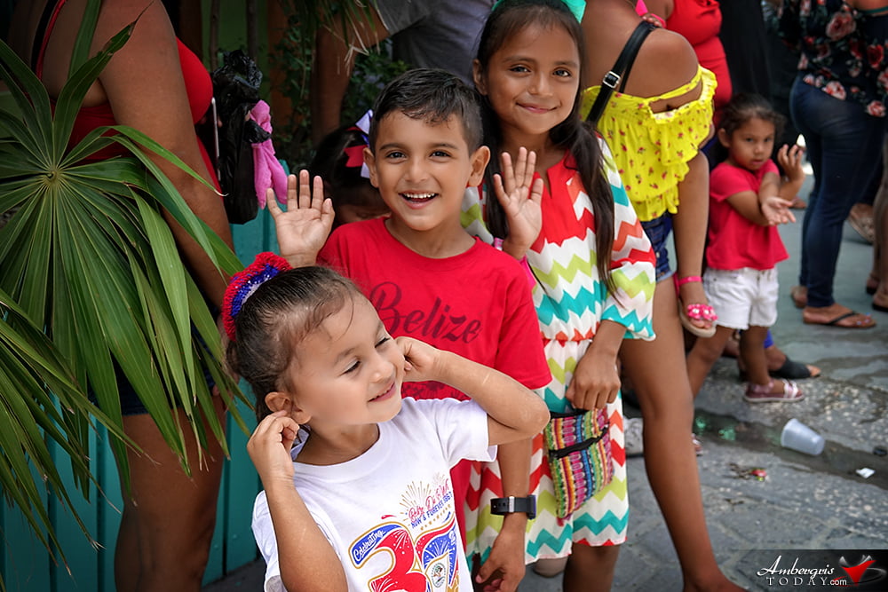 Belize Independence Day Parade in San Pedro, Ambergris Caye