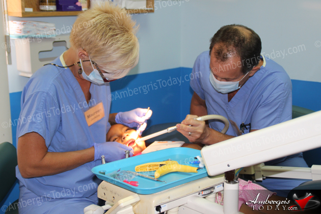 Partners for Belize Render Free Clinics in San Pedro