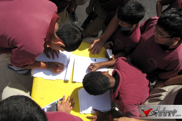 I Voted NO to Offshore Drilling in Belize 5 Voting on the People's Referendum on issue of Offshore Drilling in Belize