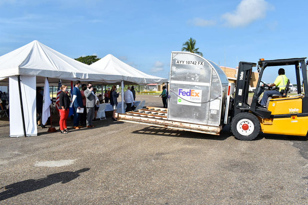 Belize Receives First Shipment of 111,150 Doses of Pfizer Vaccine 1 Belize Receives First Shipment of 111,150 Doses of Pfizer Vaccine
