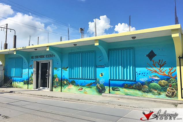Hol Chan Office Pays Tribute to Belize Barrier Reef