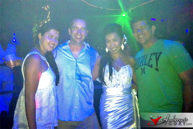 Jason and Bonnie Bridges trash the dress at Jaguars Temple Club Bride Trashes the Dress at Jaguar's Temple Club, San Pedro